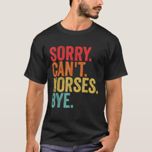 Camiseta Cavalo Engraçado Para Homens Mulheres Meninos Ou M