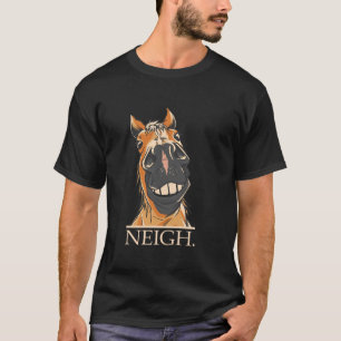 Camiseta Cavalo Engraçado Relincha Arte Animal Humorística