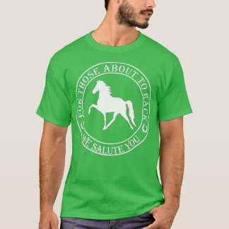 Camiseta Cavalo Engraçado T Tennessee Caminhando Cavalo