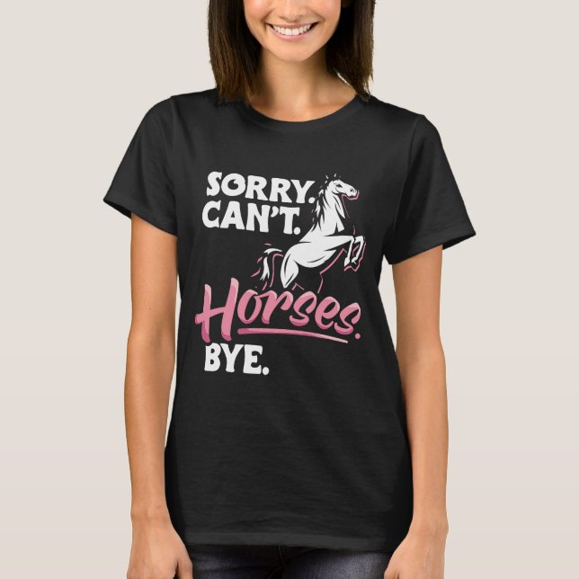 Camiseta Cavalo Equestre Equestre para Cavalo Cavaleiro Anc (Frente)