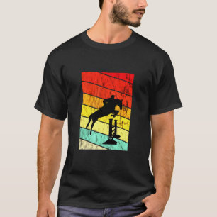 Camiseta Cavalo Equestre Sunset