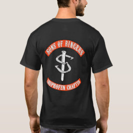 Camiseta Cavalo Escuro Básico de Lançamento de Ferradura -