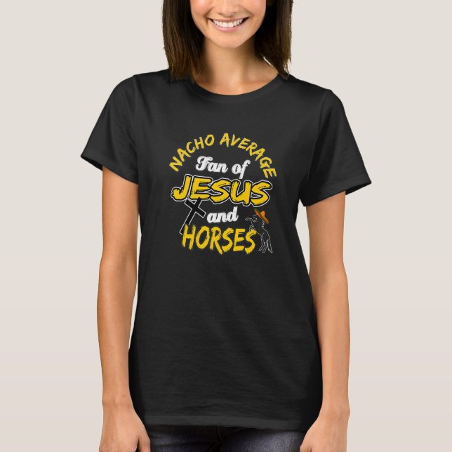 Camiseta Cavalo Espiritual Fã Nacho de Jesus (Frente)