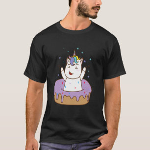 Camiseta Cavalo Fantasia Unicórnio no Donut