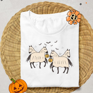 Camiseta Cavalo Fantasma Cowboy, Fantasma Bonita, Halloween
