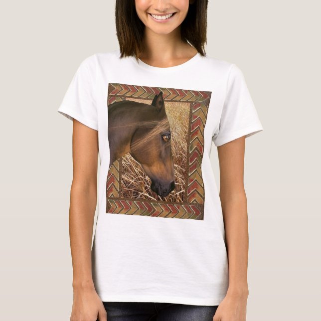 Camiseta Cavalo fazenda (Frente)