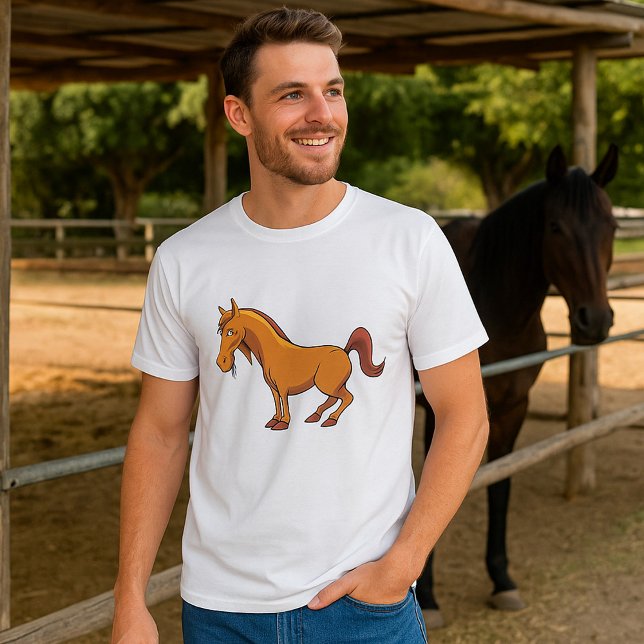 Camiseta Cavalo Feliz (Criador carregado)