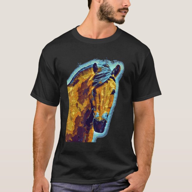 Camiseta Cavalo Fjord Norueguês (Frente)