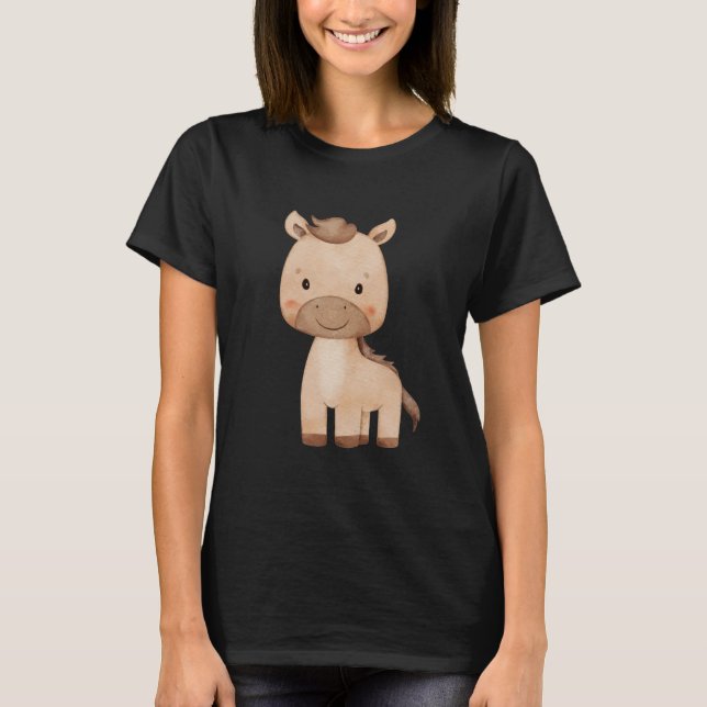 Camiseta Cavalo fofo  (Frente)