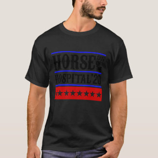 Camiseta Cavalo fora do hospital 2020 para a garota leve