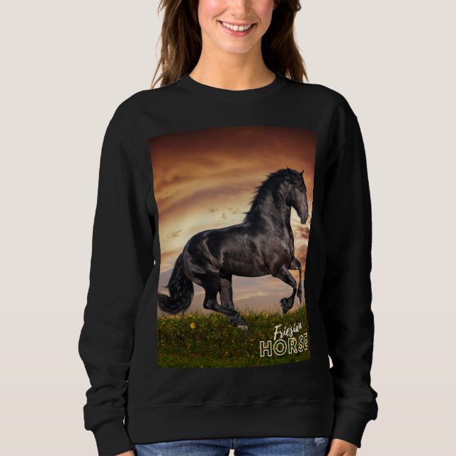 Camiseta Cavalo Frísia (Frente)