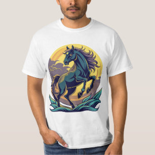 Camiseta cavalo galopante