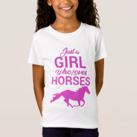 Cavalo Galope Uma Garota Que Ama Cavalos