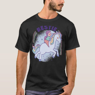 Camiseta Cavalo Gráfico de Bestie Sobre Cavalos Cavaleiros 