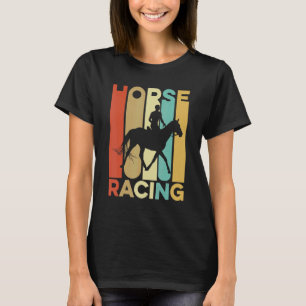 Camiseta Cavalo Gráfico Retro Amante De Cavalos Cavaleiro E