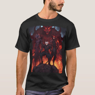 Camiseta Cavalo Inferno: Cinco Demônios Liberados