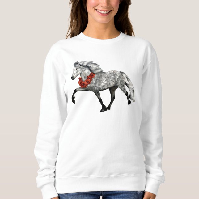 Camiseta Cavalo Islandês Natal (Frente)