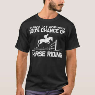 Camiseta Cavalo legal a cavalgar para homens cavaleiros Equ