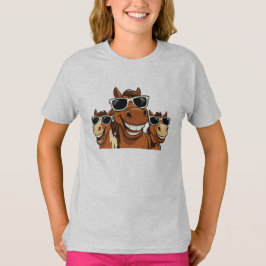 Camiseta Cavalo legal com Camiseta-T