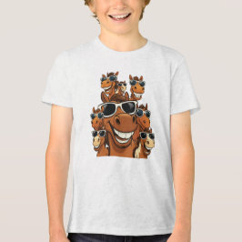 Camiseta Cavalo legal com Camiseta-T