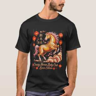 Camiseta Cavalo Louco Doida Clube Lunar Cavalgada Ano 2026