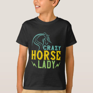 Camiseta Cavalo Louco Lady Horse Sobrevoando Mulheres Horse