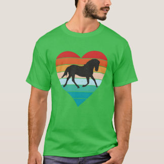 Camiseta Cavalo Lover Cavalo Andando Equestre Cowpuncher (s