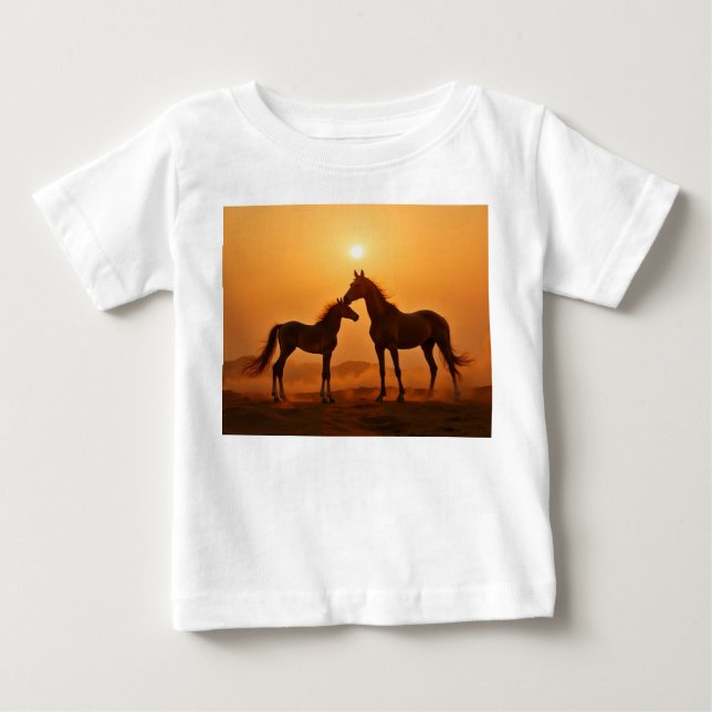 Camiseta Cavalo mãe e filho (Frente)