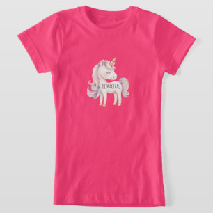 Camiseta Cavalo Mágico Roxo Rosa