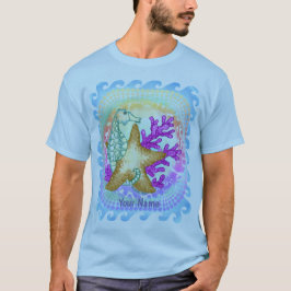 Camiseta Cavalo-Marinho amigos do mar
