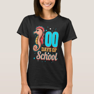 Camiseta Cavalo-Marinho Grito Por 100 Dias De Escola