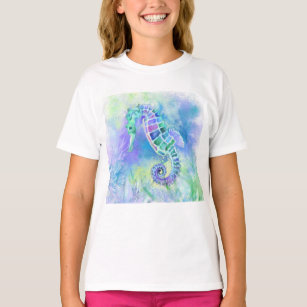 Camiseta Cavalo-marinho - Maravilhosa Vida Submarina - Dese