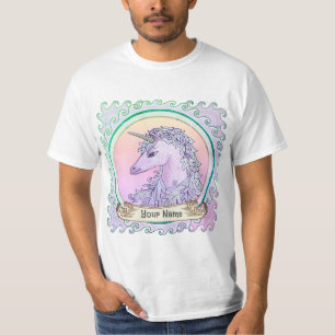 Camiseta Cavalo-marinho Violeta