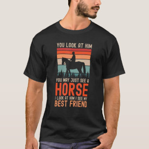 Camiseta Cavalo Melhor Amigo Equitação Cavalgada Cavalo