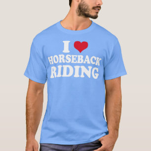 Camiseta Cavalo Menino Adoro Cavalos Andando Cavalos