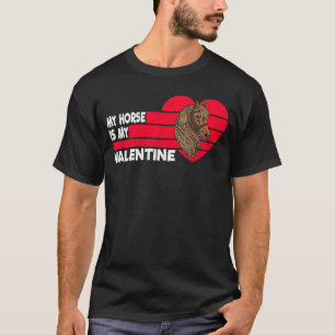 Camiseta Cavalo Meu Cavalo É Meu Dia de os namorados Namora