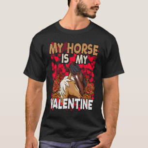 Camiseta Cavalo Meu Cavalo É Meu Dia de os namorados Namora