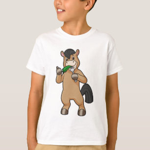 Camiseta Cavalo na Comida de Vegan