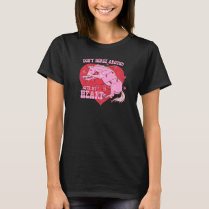 Camiseta Cavalo Não Brinque Com o Meu Coração Ocidental Val