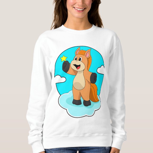 Camiseta Cavalo nas Nuvens (Frente)