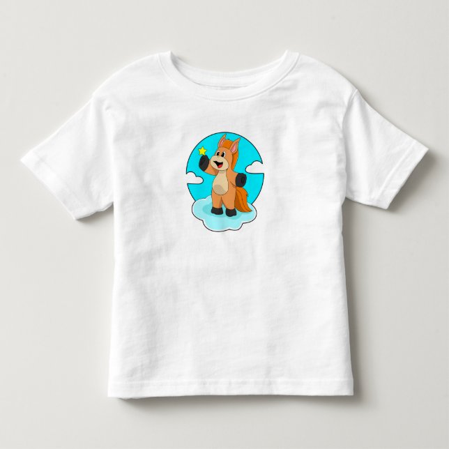 Camiseta Cavalo nas Nuvens (Frente)