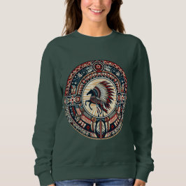 Camiseta Cavalo Nativo Americano