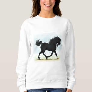 Camiseta Cavalo Negro com Estrela e Meia (Beleza Negra)