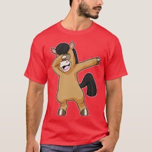 Camiseta Cavalo no laboratório de dança de salto