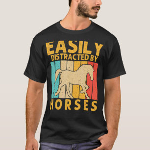 Camiseta Cavalo Para Cavalos Homens Corridas De Cavalos