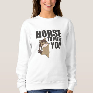 Camiseta Cavalo Para Conhecê-Lo Cavaleiro De Pôneo Bonito