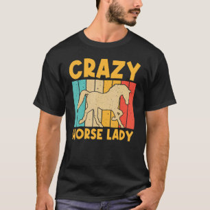 Camiseta Cavalo Para Mulheres Corridas De Cavalo De Cavalo