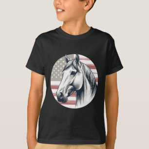 Camiseta Cavalo Patriótico Andando