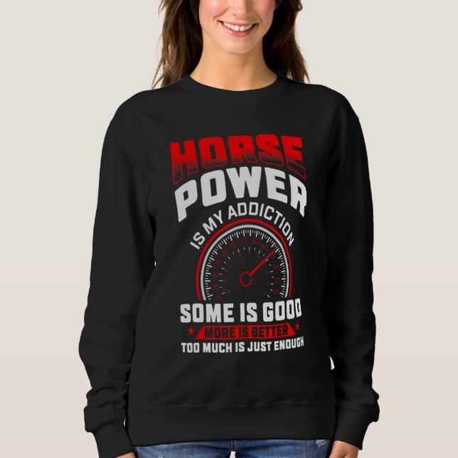 Camiseta Cavalo Poder é Minha Adicção  Corrida Masculina de (Frente)