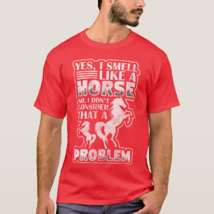 Camiseta Cavalo Povoado Mustang Andando estábulos